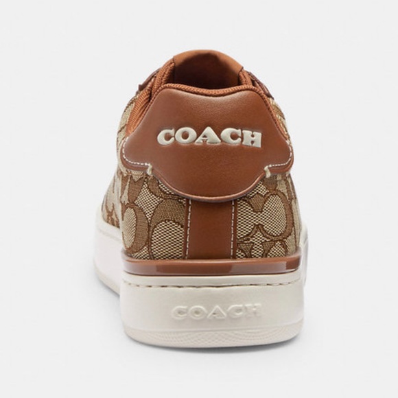 NWT Coach Outlet Disney X Coach Clip Low Top Sneaker Sig Jacquard Mickey Mouse - Picture 12 of 13